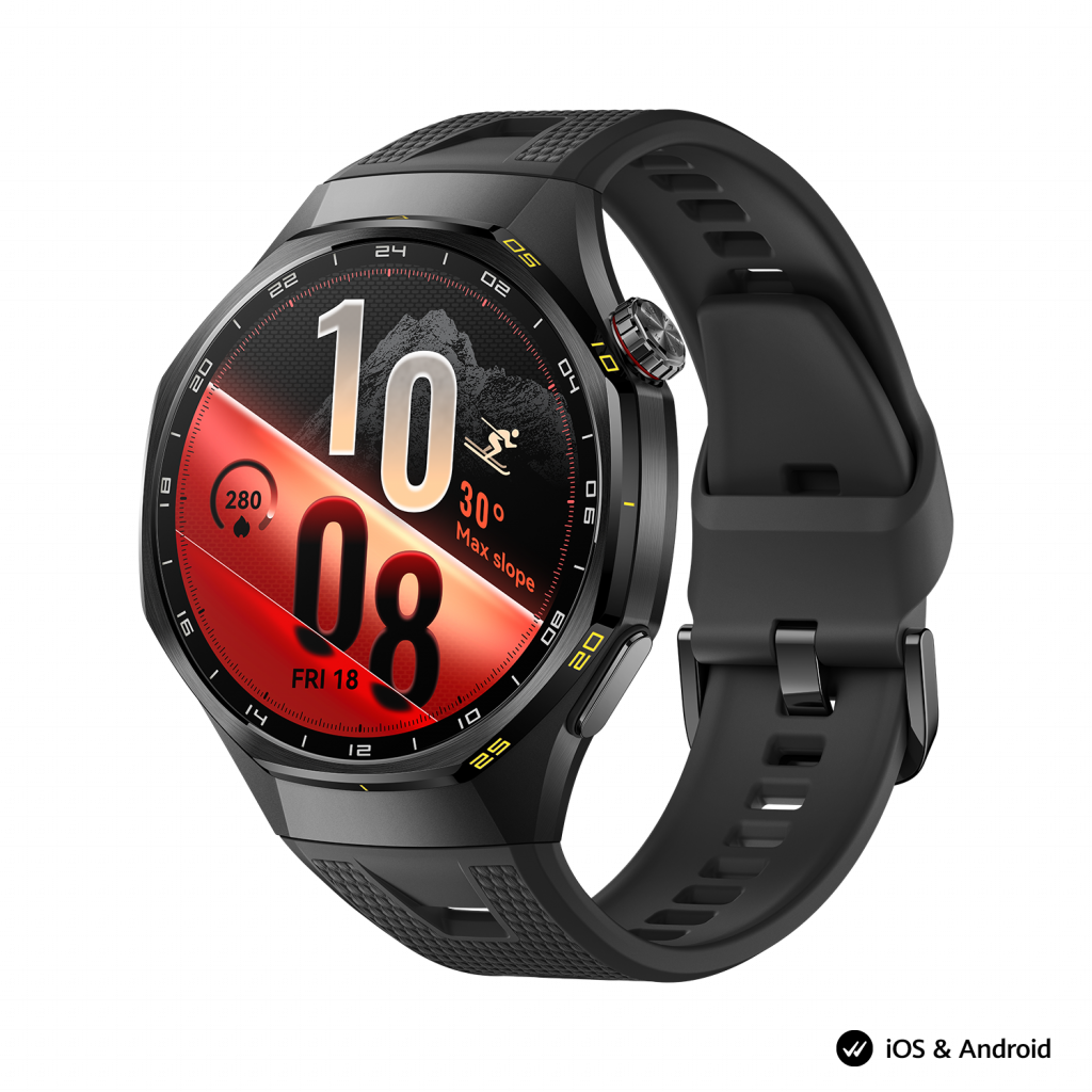 Смарт часовник Huawei Watch GT 7 Pro Atum-B49F Black Fluoroelastomer